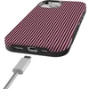 image:imageCasely iPhone 15 Plus Case  Stripes and the City  Tiny Pinstripe  Bold Protective Design  Compatible with MagSafe