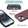 image:imageCasely iPhone 15 Plus Case  Stripes and the City  Tiny Pinstripe  Bold Protective Design  Compatible with MagSafe