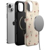 image:imageCasely iPhone 15 Plus Case  Tini  Kitty and Vibe Holiday  Bold Protective Design  MagSafe Compatible Design