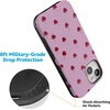 image:imageCasely iPhone 15 Plus Case  Very Cherry  Painted Cherries  Bold Protective Design  MagSafe Compatible Design