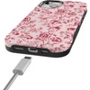 image:imageCasely iPhone 15 Plus Case  Vintage Belle  Floral Toile  Bold Protective Design  MagSafe Compatible Design