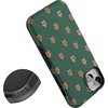 image:imageCasely iPhone 15 Plus Case  You Cant Catch Me  Gingerbread Man  Bold Protective Design  MagSafe Compatible Design