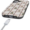 image:imageCasely iPhone 17 Case  Bear Hugs  Teddy Squares  Bold Protective Design  MagSafe Compatible Design