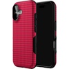 image:imageCasely iPhone 17 Case  Best Dressed  Red Houndstooth  Bold Protective Design  MagSafe Compatible Design