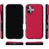 image:imageCasely iPhone 17 Case  Best Dressed  Red Houndstooth  Bold Protective Design  MagSafe Compatible Design