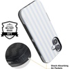 image:imageCasely iPhone 17 Case  Blue Stripes  Sunday Best  Bold Protective Design  Compatible with MagSafe