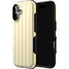 image:imageCasely iPhone 17 Case  Butter Yellow Stripes  Sunday Best  Bold Protective Design  Compatible with MagSafe