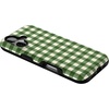 image:imageCasely iPhone 17 Case  Checked Twice  Green Plaid  Bold Protective Design  MagSafe Compatible Design