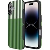 image:imageCasely iPhone 17 Case  Clubhouse  Fairway Stripes  Bold Protective Design  Compatible with MagSafe