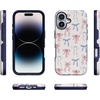image:imageCasely iPhone 17 Case  Coquette Girlie  Pastel Bows  Bold Protective Design  Compatible with MagSafe