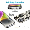 image:imageCasely iPhone 17 Case  Dark Fantasy  Contrast Floral  Compatible with MagSafe  Classic Ultra Slim Design