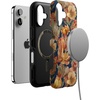 image:imageCasely iPhone 17 Case  Fallen Gold  Antique Floral  Bold Protective Design  Compatible with MagSafe