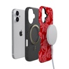 image:imageCasely iPhone 17 Case  Final Rose  Red amp Pink Floral  Bold Protective Design  MagSafe Compatible Design