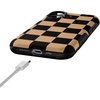 image:imageCasely iPhone 17 Case  Fit Check  Black amp Brown Checkerboard  Bold Protective Design  MagSafe Compatible Design