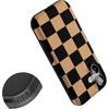 image:imageCasely iPhone 17 Case  Fit Check  Black amp Brown Checkerboard  Bold Protective Design  MagSafe Compatible Design