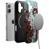 image:imageCasely iPhone 17 Case  Forever Grateful  Grateful Dead Skeleton Floral  Bold Protective Design  Compatible with MagSafe
