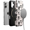 image:imageCasely iPhone 17 Case  Goth Girlie  Black Bows  Bold Protective Design  Compatible with MagSafe