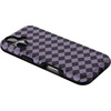 image:imageCasely iPhone 17 Case  Harlequin Midnight Diamond  Black and Purple  Bold Protective Design  MagSafe Compatible Design