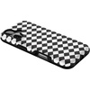 image:imageCasely iPhone 17 Case  Harlequin Salem Diamond  Black and White  Bold Protective Design  MagSafe Compatible Design