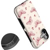 image:imageCasely iPhone 17 Case  Heart Flutters  Butterfly  Bold Protective Design  Compatible with MagSafe