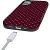 image:imageCasely iPhone 17 Case  Heart Noir  Tiny Hearts  Bold Protective Design  MagSafe Compatible Design