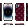 image:imageCasely iPhone 17 Case  Heart Noir  Tiny Hearts  Bold Protective Design  MagSafe Compatible Design