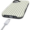 image:imageCasely iPhone 17 Case  Linen Stripe  The Boyfriend Collection  Bold Protective Design  Compatible with MagSafe