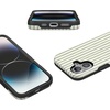 image:imageCasely iPhone 17 Case  Linen Stripe  The Boyfriend Collection  Bold Protective Design  Compatible with MagSafe