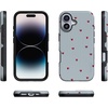 image:imageCasely iPhone 17 Case  Love Lines  Blue Stripes  Bold Protective Design  MagSafe Compatible Design