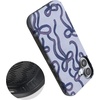 image:imageCasely iPhone 17 Case  Love Me Knot  Blue Bow  Bold Protective Design  MagSafe Compatible Design