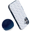 image:imageCasely iPhone 17 Case  Lovebug  Blue Hearts  Bold Protective Design  Compatible with MagSafe