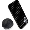 image:imageCasely iPhone 17 Case  On the Dot  Black Polka Dot  Bold Protective Design  Compatible with MagSafe