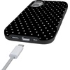 image:imageCasely iPhone 17 Case  On the Dot  Black Polka Dot  Bold Protective Design  Compatible with MagSafe
