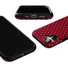 image:imageCasely iPhone 17 Case  On the Dot  Maroon Polka Dot  Bold Protective Design  MagSafe Compatible Design