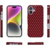 image:imageCasely iPhone 17 Case  On the Dot  Maroon Polka Dot  Compatible with MagSafe  Classic Ultra Slim Design