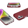 image:imageCasely iPhone 17 Case  On the Dot  Maroon Polka Dot  Compatible with MagSafe  Classic Ultra Slim Design