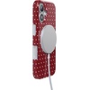 image:imageCasely iPhone 17 Case  On the Dot  Maroon Polka Dot  Compatible with MagSafe  Classic Ultra Slim Design