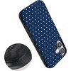 image:imageCasely iPhone 17 Case  On the Dot  Navy Polka Dot  Bold Protective Design  Compatible with MagSafe