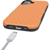 image:imageCasely iPhone 17 Case  On the Dot  Orange Polka Dot  Bold Protective Design  Compatible with MagSafe
