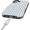 image:imageCasely iPhone 17 Case  Pastel Picnic  Blue Gingham  Bold Protective Design  Compatible with MagSafe