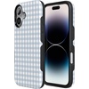 image:imageCasely iPhone 17 Case  Pastel Picnic  Blue Gingham  Bold Protective Design  Compatible with MagSafe