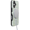 image:imageCasely iPhone 17 Case  Pastel Picnic  Blue amp Green Gingham  Bold Protective Design  Compatible with MagSafe