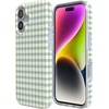 image:imageCasely iPhone 17 Case  Pastel Picnic  Blue amp Green Gingham  Compatible with MagSafe  Classic Ultra Thin Design