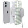 image:imageCasely iPhone 17 Case  Pastel Picnic  Blue amp Green Gingham  Compatible with MagSafe  Classic Ultra Thin Design
