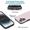 image:imageCasely iPhone 17 Case  Pink Plaid  Sunday Best  Bold Protective Design  Compatible with MagSafe