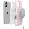 image:imageCasely iPhone 17 Case  Pink Plaid  Sunday Best  Compatible with MagSafe  Classic Ultra Slim Design