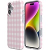 image:imageCasely iPhone 17 Case  Pink Plaid  Sunday Best  Compatible with MagSafe  Classic Ultra Slim Design