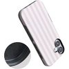 image:imageCasely iPhone 17 Case  Pink Stripes  Sunday Best  Bold Protective Design  Compatible with MagSafe