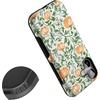 image:imageCasely iPhone 17 Case  Pumpkin Patch  Green Vines  Bold Protective Design  MagSafe Compatible Design