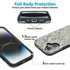 image:imageCasely iPhone 17 Case  Sage Garden  Green Floral  Bold Protective Design  Compatible with MagSafe